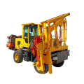 Mini hydraulic pile driver 4*4wheel highway guardrail installation