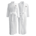 Lightweight His &amp; Her Casal Waffle Spa Bathrobe