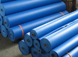 double blue pvc tarpaulins