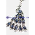 Fashion Evil Eye Peacock Keychain Factory Wholesale