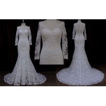 Parti de buttom Tulle 2016 de robe de mariée pour femmes