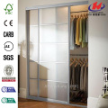 Bright Clear Mystique Glass Aluminum  Door