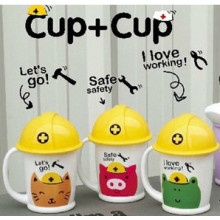 Children's plastic cups