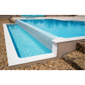 Swimming Pool And Aquarium Glass Mosaic Floor Tiles