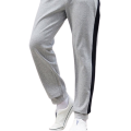 Mens Custom Casual Side Stripe Cotton Sports Pants