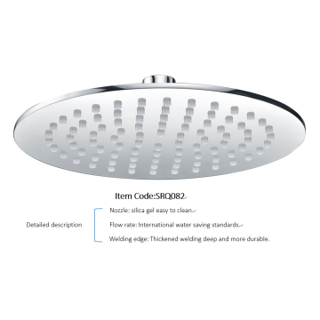 Ultrathin 4mm Thickness 8inches Stainless Steel Shower Head