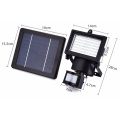 Sensor de movimento de luz solar de segurança LED de 60 LED LED Luz de inundação LED Luz de emergência montada na parede