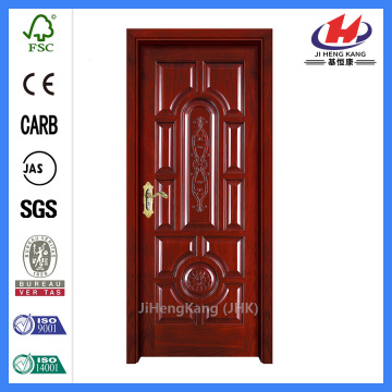 *JHK-018 European Wooden Door Design Solid Wooden Door Frame Interior Doors Wood