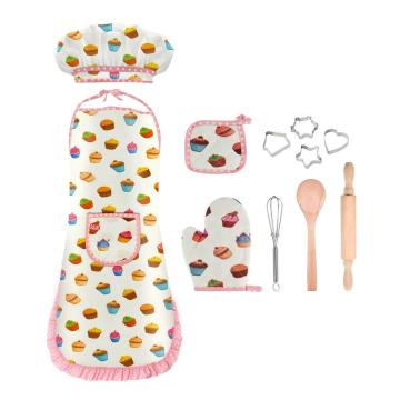 Chef Role Play Costume Baking Kids baking set