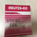 Comprimidos de ibuprofeno 200 mg