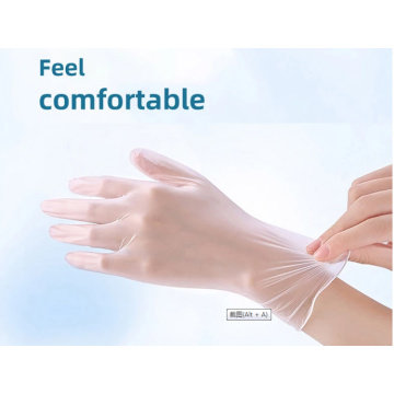 Одноразовые перчатки Защитная безопасная рука нитрил