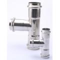 V Profile Stainless Steel Tee Press Pipe Fitting