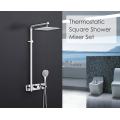 Thermostatic Square Shower Mixer Set