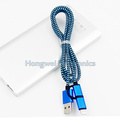 USB 3.1 Тип-C к Micro USB 2 в 1 Нейлон Плетеный Micro Зарядка USB-кабель