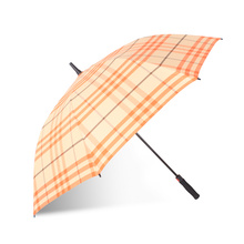 Auto Open Streak Druck Schaum Griff Straight Umbrella (BD-73)