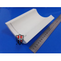 alumina ceramic chuck trough groove  OEM