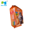 Zíper top congela Fried Pet Food Storage