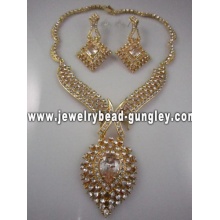 18k gold plated jewelry sets