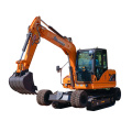 8 ton hydraulic excavator both with tires and track X9