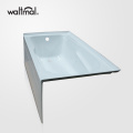 60 Inch Three Wall Tile Alcove Bathtub