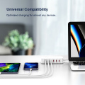 USB Travel Charger QC3.0 6-Ports Charging Station