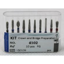 Crown and Bridge Preparation Bur Kit Posterior