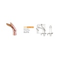 Luxury Rose Gold Single Handle Bathroom Faucet