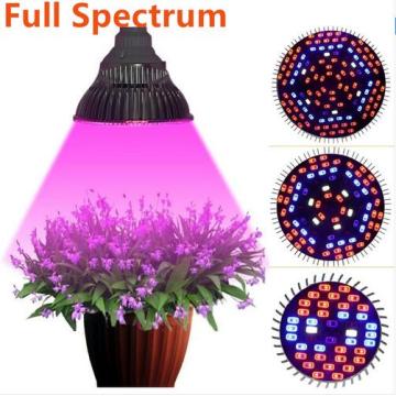 El espectro completo 30W 50W 80W LED crece las luces E27 El jardín de la horticultura que florece las lámparas de la planta de las verduras del Hydroponics