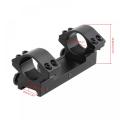 25.4mm One-piece Low Profile Picatinny Rail Scope Rings