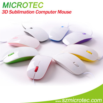 2015 sublimação 3D Mouse em branco