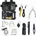 set with rope professional survival gear kit