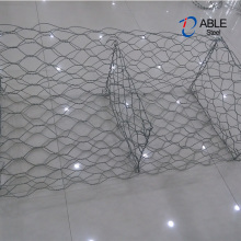 Galfan Hexagonal Gabion Basket Coney Cage для реки