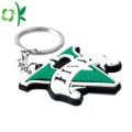 Alta qualidade melhor Silcione chaveiro personalizado logotipo Keyring