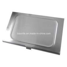 Brushed Stainless Steel Business Card Holder (BS-S-023)