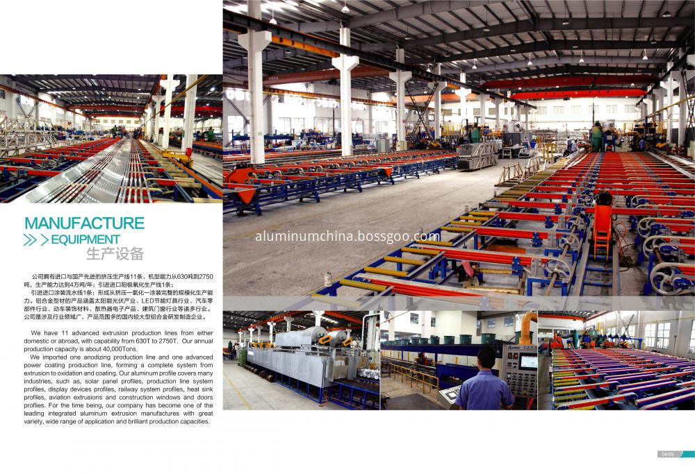 Aluminum Profile Extrusion Line