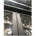 Security Exterior Wrought Iron Steel Doors