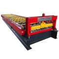 Trapezoidal roofing sheet roll forming machine