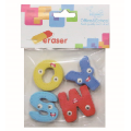 Colorful Alphabet Lovely Eraser