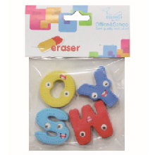 Eraser joli Alphabet coloré