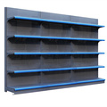 Double Side Supermarket Shelf Standard Melamine Gondola