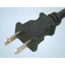 American 2 Pin AC Power Cord Plug