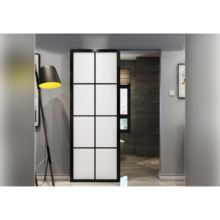 Белые деревянные одинарные двери из МДФ для офиса