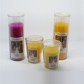 7 Day Glass Candle/Glass Jar Religious Candle Exporters