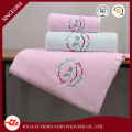 100% cotton embroidery design kitchen towel and potholder set cotton soft hand towels