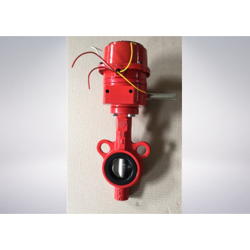 Red Color Butterfly Valve for Fire Protection