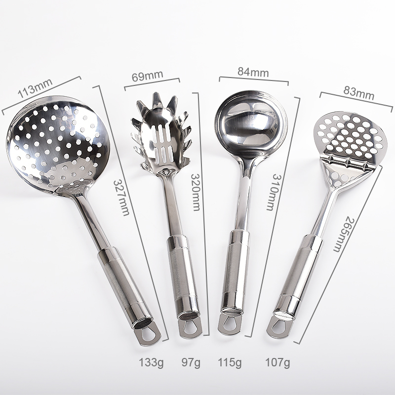 Kitchen Utensil Set Stainless Steel