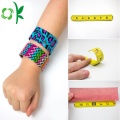 Reglas profesionales de silicona Slap Snap Bracelet para niños