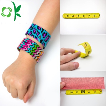 Professionelle Regeln Silikon Slap Snap Armband für Kinder