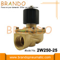 Corpo de bronze 2W250-25 da válvula de solenóide da movimentação de DN25 Driect