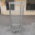 Logistics Industrial Warehouse Folding Roll Trolley